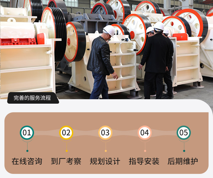 金年会体育官网入口细碎颚式碎破机车间